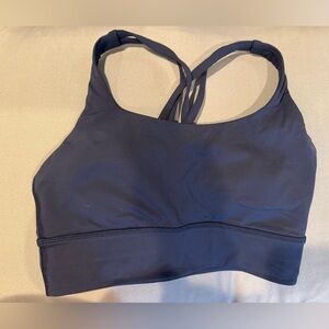 Lululemon Athletica Navy Longline Energy Sports Bra